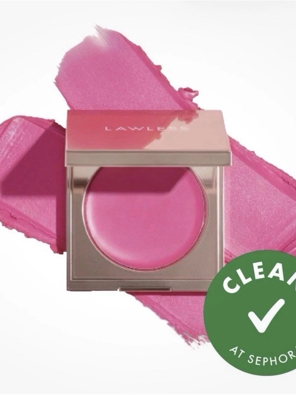 Lawless Cream Blush - Vibrant Pink Cheek Color-💘 Valentine